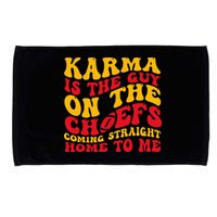  Groovy Karma Is the Guy on the Chief  Microfiber Hand Towel