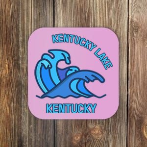 Graphic Kentucky Lake Kentucky Pocket Wave Souvenir Coaster