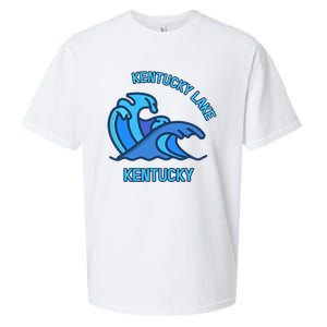 Graphic Kentucky Lake Kentucky Pocket Wave Souvenir Sueded Cloud Jersey T-Shirt