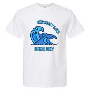 Graphic Kentucky Lake Kentucky Pocket Wave Souvenir Garment-Dyed Heavyweight T-Shirt