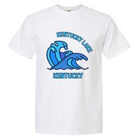 Graphic Kentucky Lake Kentucky Pocket Wave Souvenir Garment-Dyed Heavyweight T-Shirt