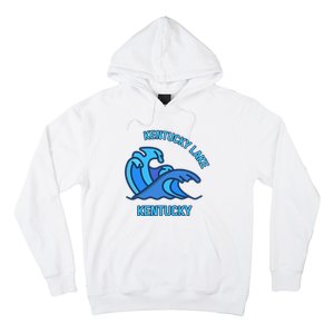 Graphic Kentucky Lake Kentucky Pocket Wave Souvenir Hoodie