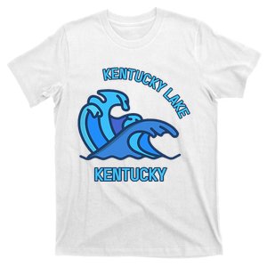 Graphic Kentucky Lake Kentucky Pocket Wave Souvenir T-Shirt