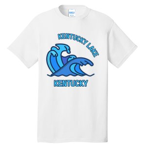 Graphic Kentucky Lake Kentucky Pocket Wave Souvenir Tall T-Shirt