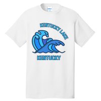 Graphic Kentucky Lake Kentucky Pocket Wave Souvenir Tall T-Shirt