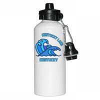 Graphic Kentucky Lake Kentucky Pocket Wave Souvenir Aluminum Water Bottle