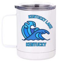 Graphic Kentucky Lake Kentucky Pocket Wave Souvenir 12 oz Stainless Steel Tumbler Cup