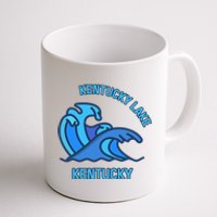 Graphic Kentucky Lake Kentucky Pocket Wave Souvenir Coffee Mug