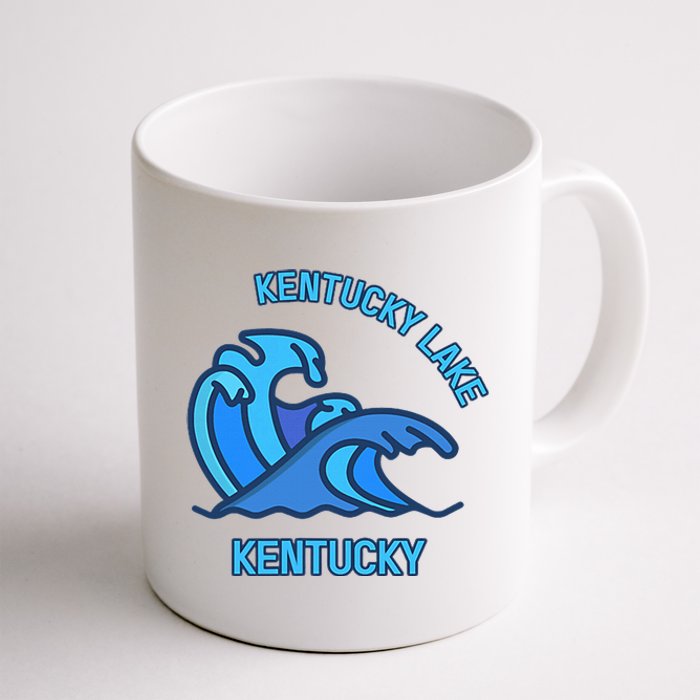 Graphic Kentucky Lake Kentucky Pocket Wave Souvenir Coffee Mug