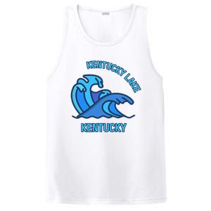 Graphic Kentucky Lake Kentucky Pocket Wave Souvenir PosiCharge Competitor Tank