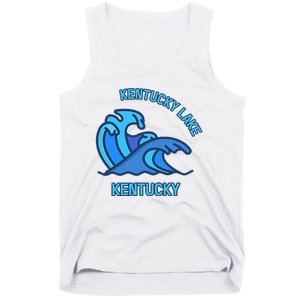 Graphic Kentucky Lake Kentucky Pocket Wave Souvenir Tank Top