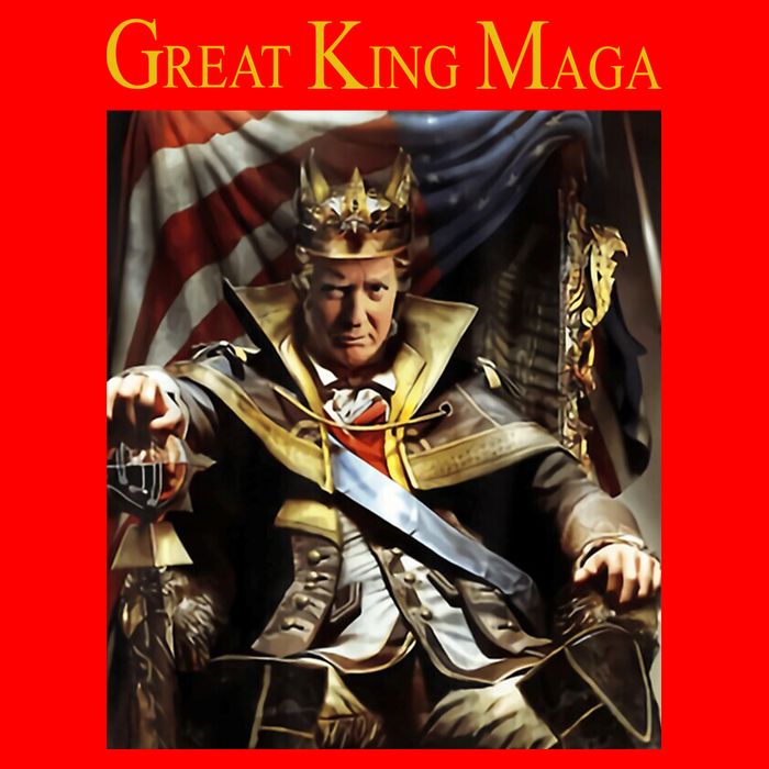 Great King Maga Donald Trump Throne Bag