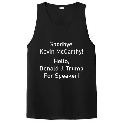 Goodbye Kevin McCarthy Hello Donald J. Trump For Speaker PosiCharge Competitor Tank