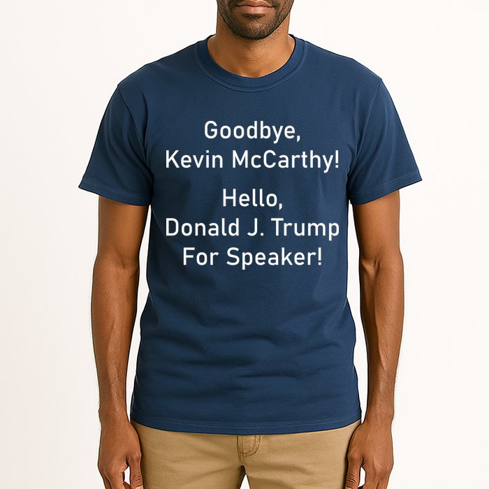 Goodbye Kevin McCarthy Hello Donald J. Trump For Speaker Tall T-Shirt