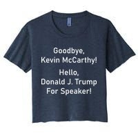 Goodbye Kevin McCarthy Hello Donald J. Trump For Speaker Crop Top