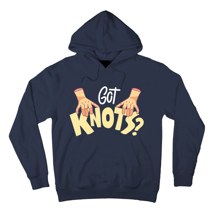 Got Knots Massage Therapist Reflexologist Therapeutic Hoodie