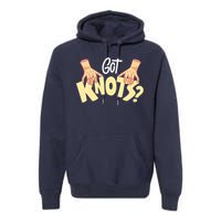 Got Knots Massage Therapist Reflexologist Therapeutic Premium Hoodie