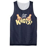 Got Knots Massage Therapist Reflexologist Therapeutic Mesh Reversible Basketball Jersey Tank