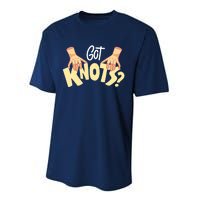 Got Knots Massage Therapist Reflexologist Therapeutic Performance Sprint T-Shirt