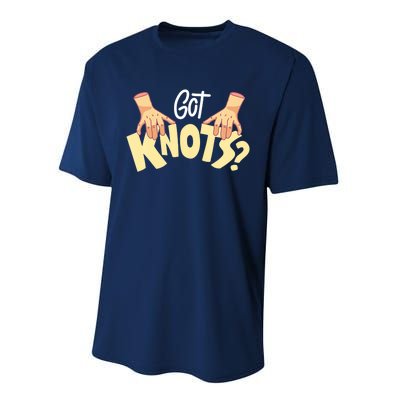 Got Knots Massage Therapist Reflexologist Therapeutic Performance Sprint T-Shirt