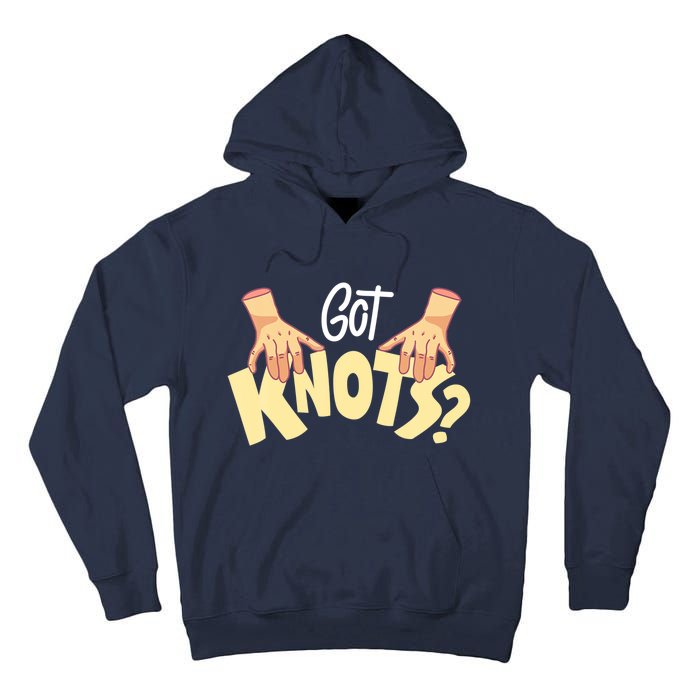 Got Knots Massage Therapist Reflexologist Therapeutic Tall Hoodie