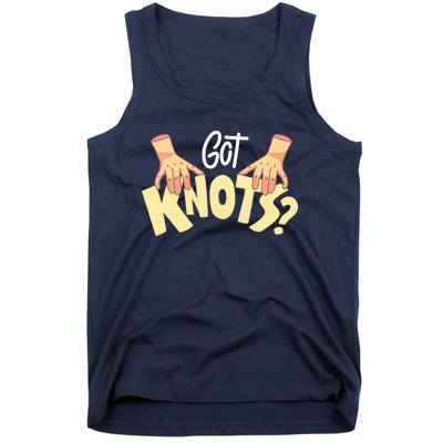 Got Knots Massage Therapist Reflexologist Therapeutic Tank Top