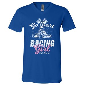 Go Kart Racing Gift Funny Sarcastic Design Gift V-Neck T-Shirt