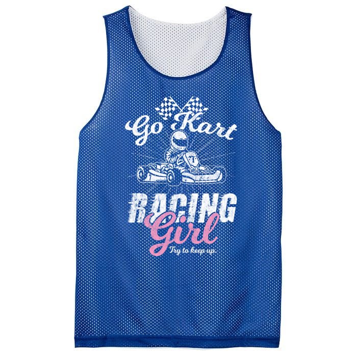 Go Kart Racing Gift Funny Sarcastic Design Gift Mesh Reversible Basketball Jersey Tank