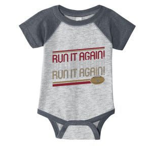 George Kittle Run It Again Infant Baby Jersey Bodysuit