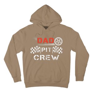 Go Kart Racing Track Dad Pit Crew Kart Racer Daddy Racing Hoodie