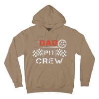 Go Kart Racing Track Dad Pit Crew Kart Racer Daddy Racing Hoodie