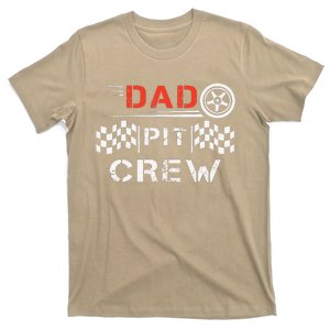 Go Kart Racing Track Dad Pit Crew Kart Racer Daddy Racing T-Shirt