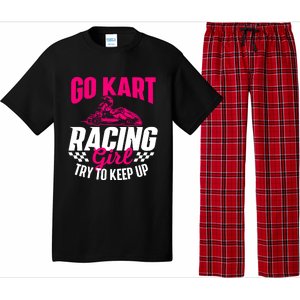 Go Kart Racing Girl Go Karting Lover Go Cart Racing Pajama Set