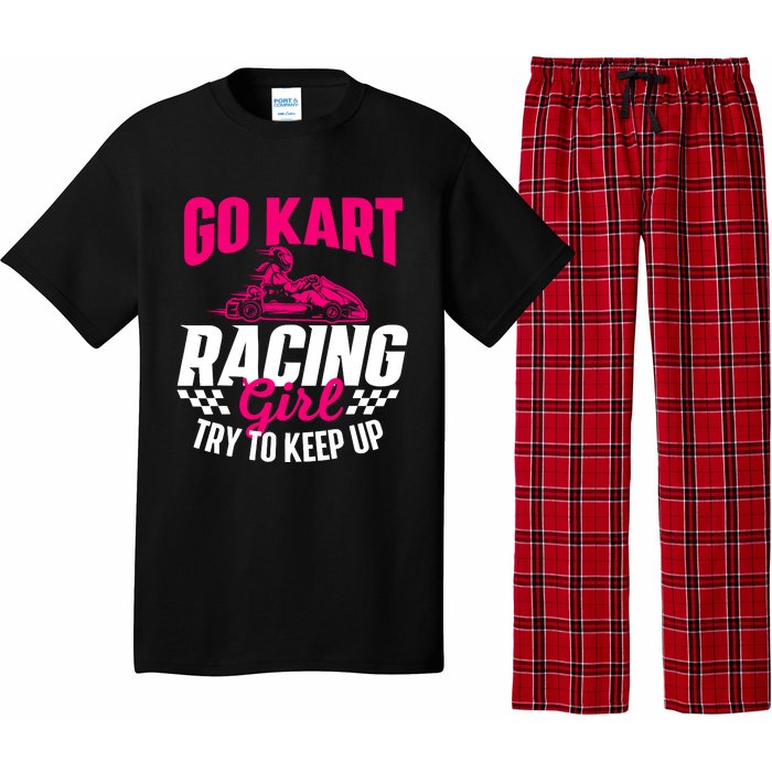 Go Kart Racing Girl Go Karting Lover Go Cart Racing Pajama Set