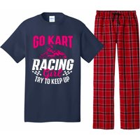 Go Kart Racing Girl Go Karting Lover Go Cart Racing Pajama Set