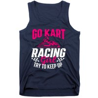 Go Kart Racing Girl Go Karting Lover Go Cart Racing Tank Top