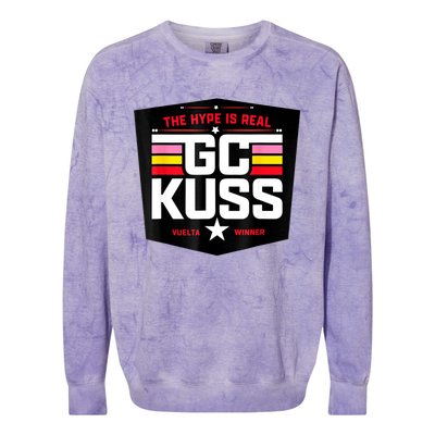 GC Kuss The Hype Is Real And Colorblast Crewneck Sweatshirt