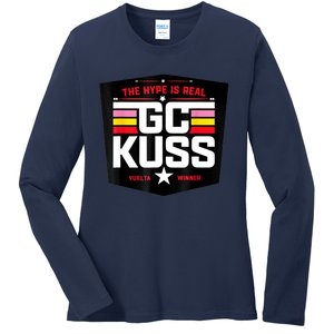 GC Kuss The Hype Is Real And Ladies Long Sleeve Shirt