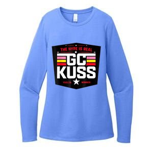 GC Kuss The Hype Is Real And Womens CVC Long Sleeve Shirt