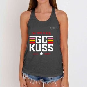 GC Kuss The Hype Is Real Women's Knotted Racerback Tank