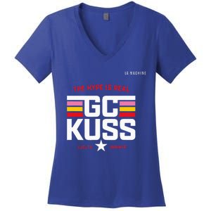 GC Kuss The Hype Is Real Women's V-Neck T-Shirt