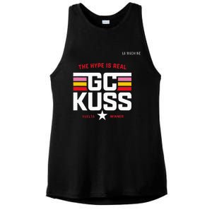 GC Kuss The Hype Is Real Ladies PosiCharge Tri-Blend Wicking Tank