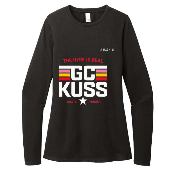 GC Kuss The Hype Is Real Womens CVC Long Sleeve Shirt