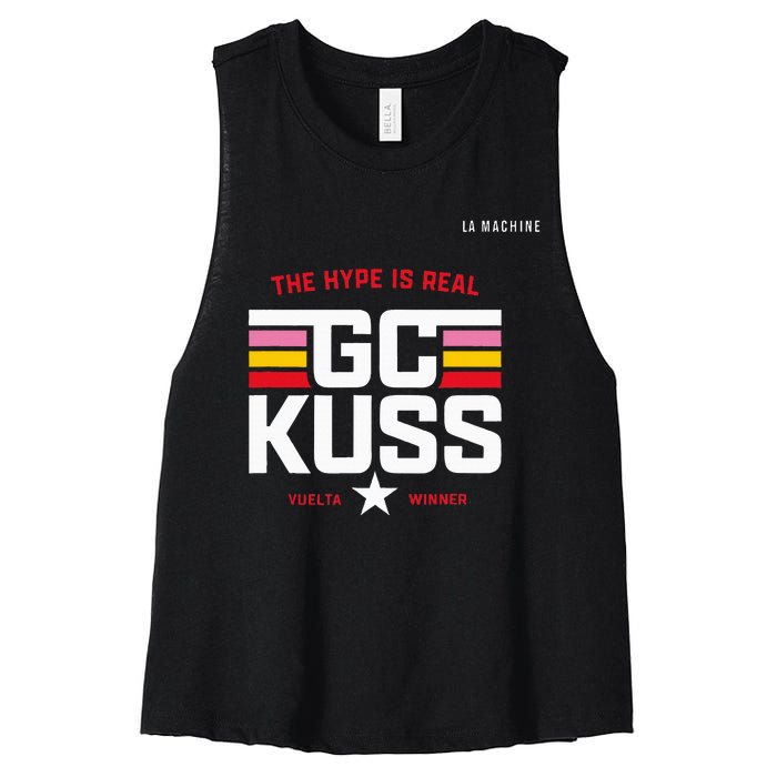 GC Kuss The Hype Is Real Women's Racerback Cropped Tank