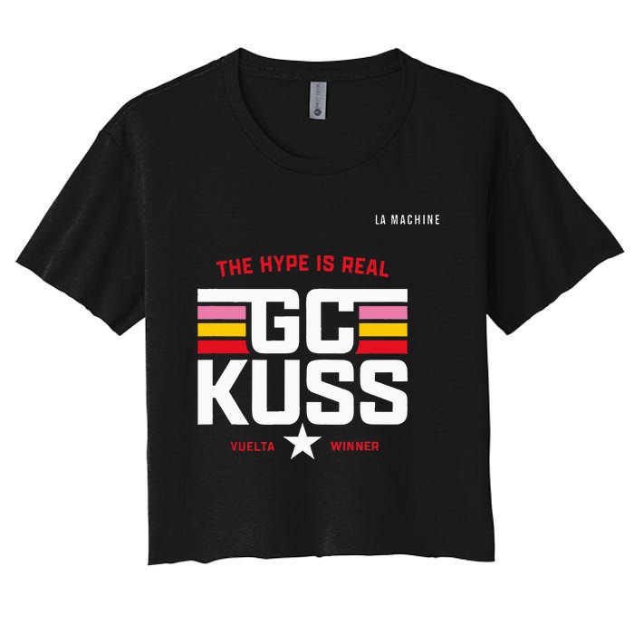 GC Kuss The Hype Is Real Women's Crop Top Tee