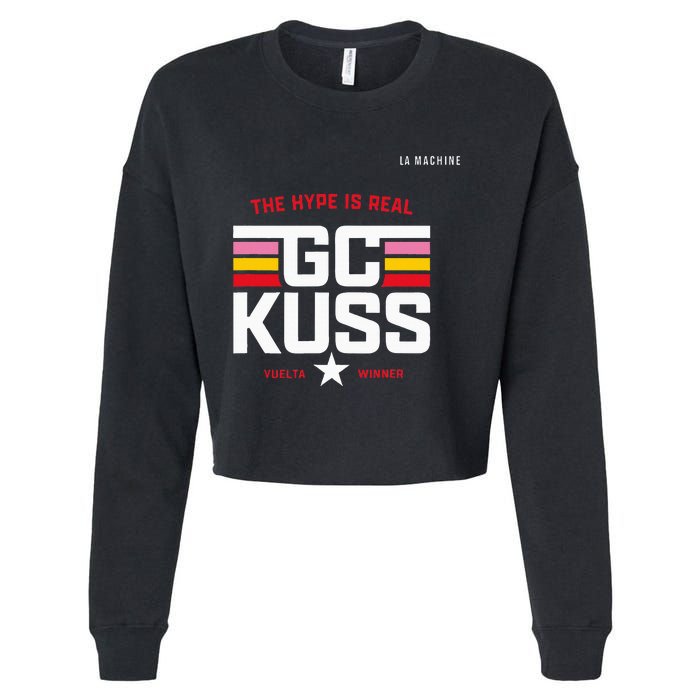 GC Kuss The Hype Is Real Cropped Pullover Crew