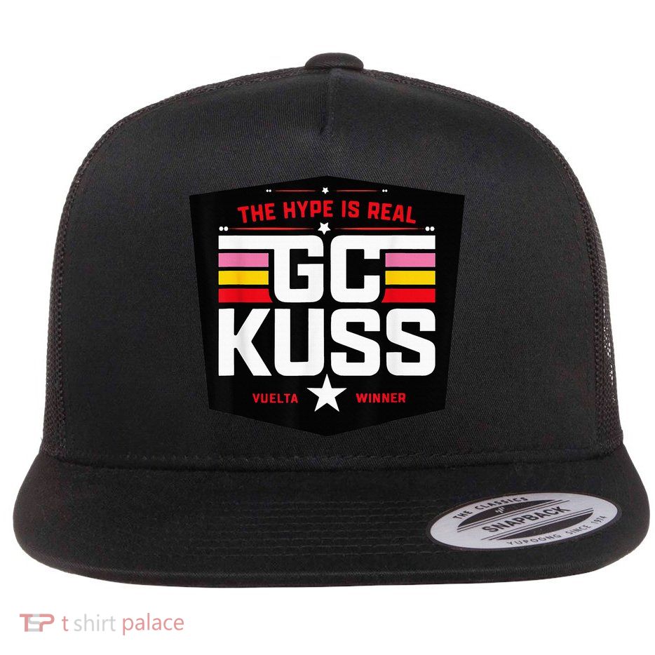 GC Kuss The Hype Is Real Flat Bill Trucker Hat