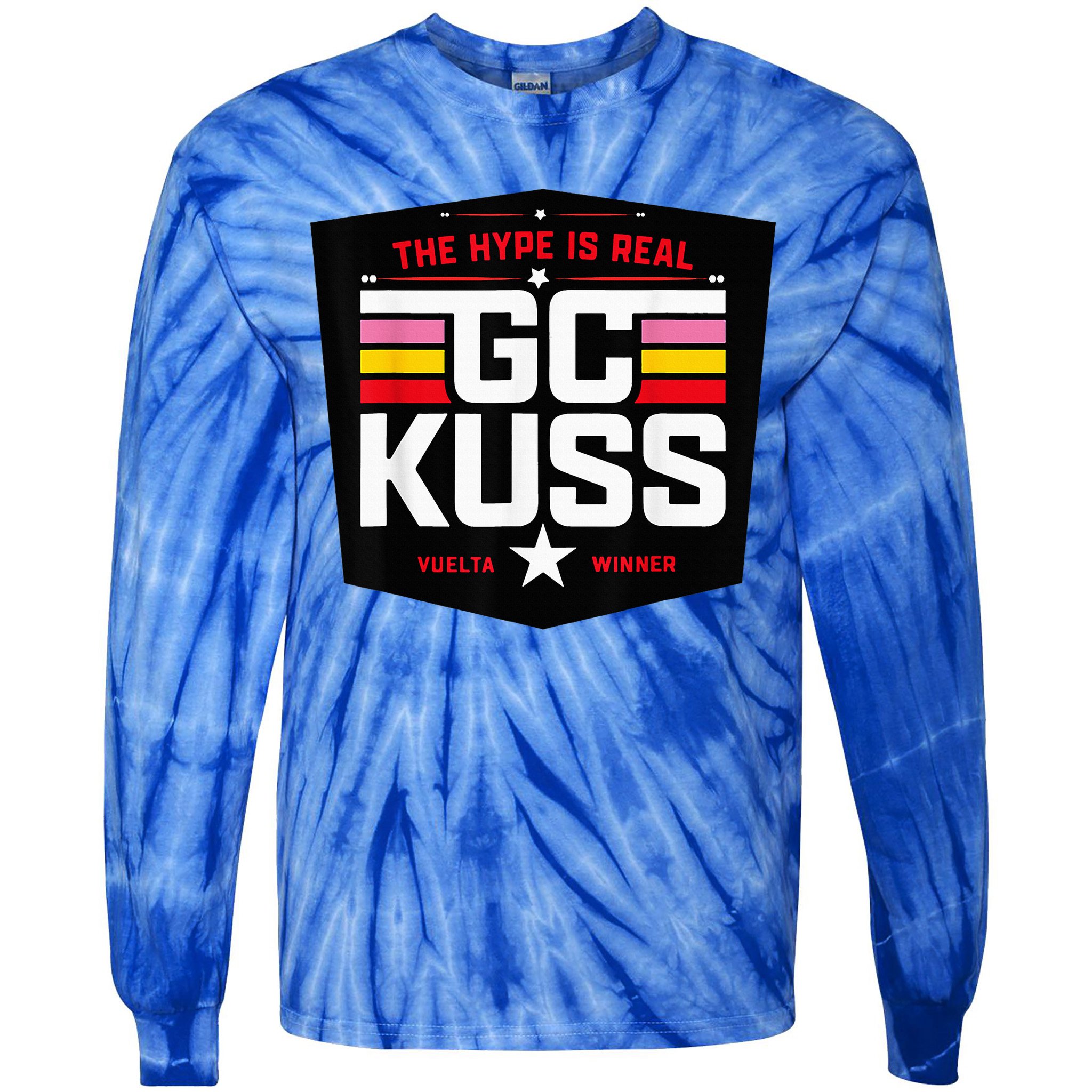 GC Kuss The Hype Is Real Tie-Dye Long Sleeve Shirt
