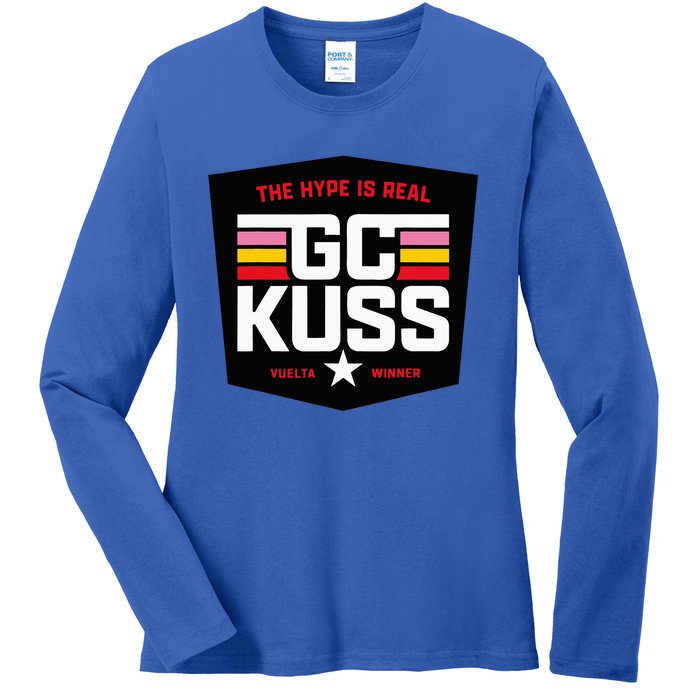 GC Kuss The Hype Is Real Ladies Long Sleeve Shirt