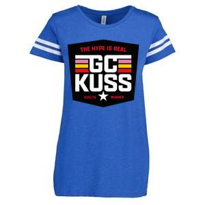 GC Kuss The Hype Is Real Enza Ladies Jersey Football T-Shirt